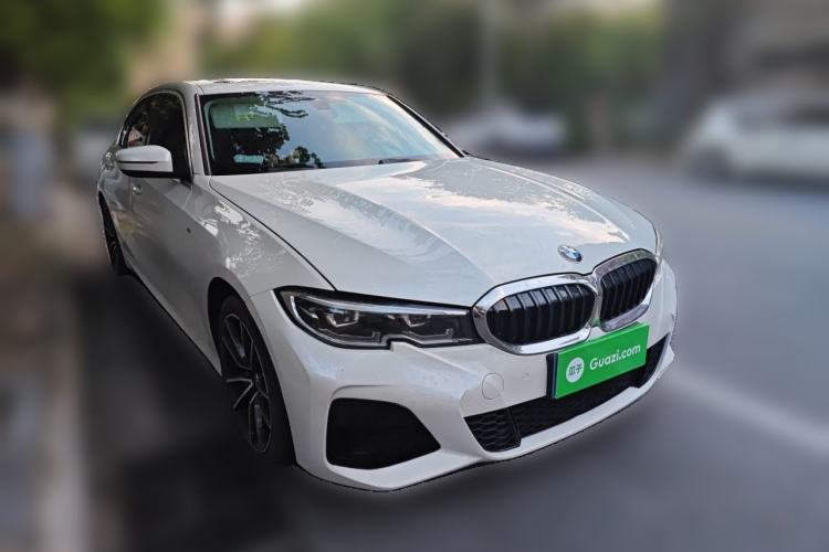 Used BMW 3 Series 2022 Updated 325Li M Sport Package Front Right 45 Deg