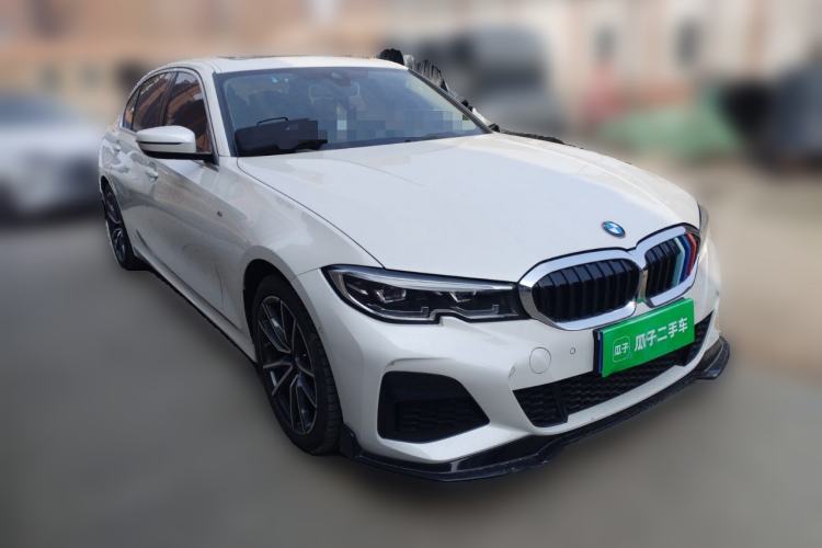 Used BMW 3 Series 2022 Updated 325Li M Sport Package Front Right 45 Deg