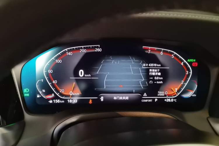 Used BMW 3 Series 2022 325i M Sport Package Instrument Cluster