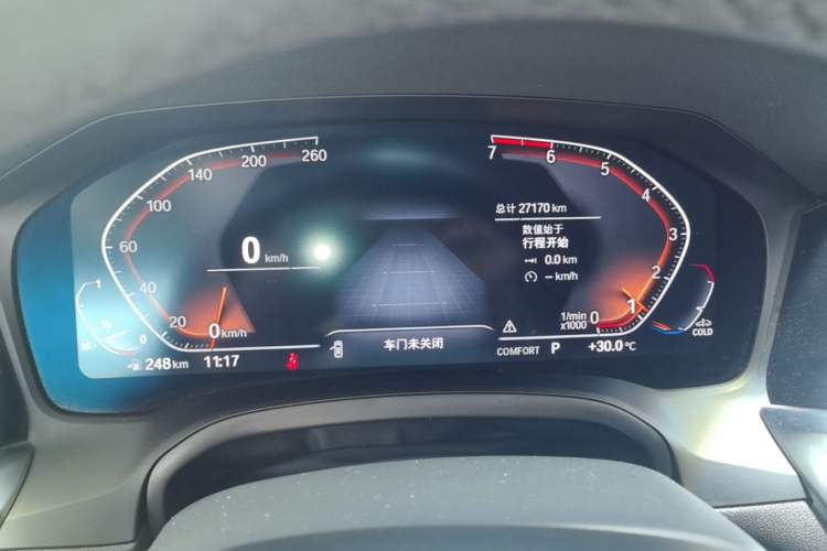 Used BMW 3 Series 2022 325i M Sport Package Instrument Cluster
