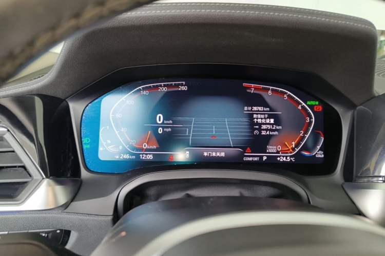 Used BMW 3 Series 2022 325Li M Sport Package Instrument Cluster