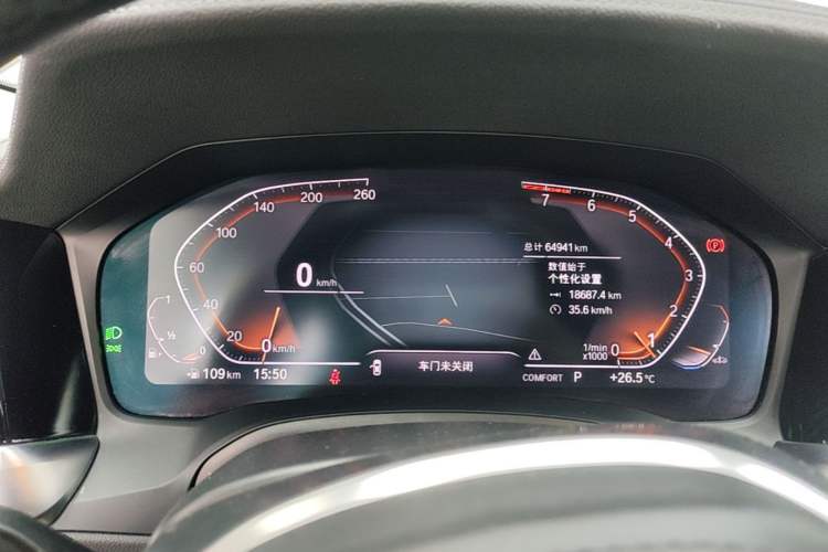 Used BMW 3 Series 2022 Updated 325i M Sport Package Instrument Cluster