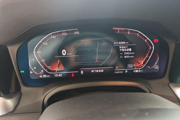 Used BMW 3 Series 2022 325Li M Sport Night Edition Package Instrument Cluster