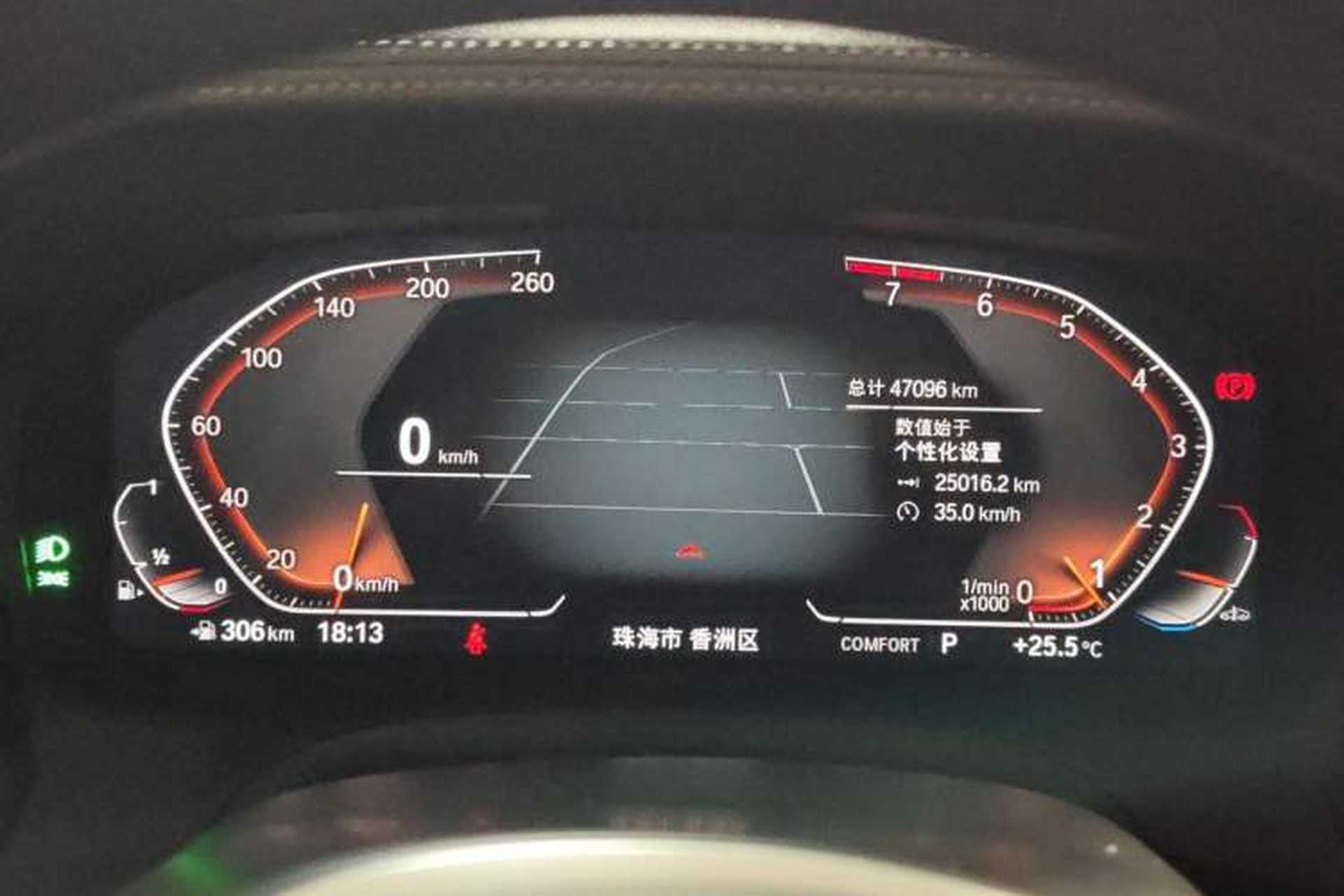 Used BMW 3 Series 2022 325i M Sport Package Instrument Cluster