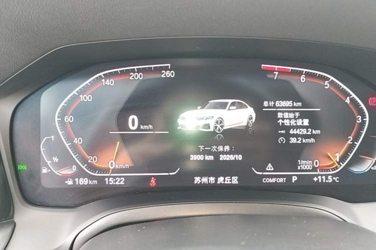 Used BMW 3 Series 2022 320Li M Sport Package Instrument Cluster