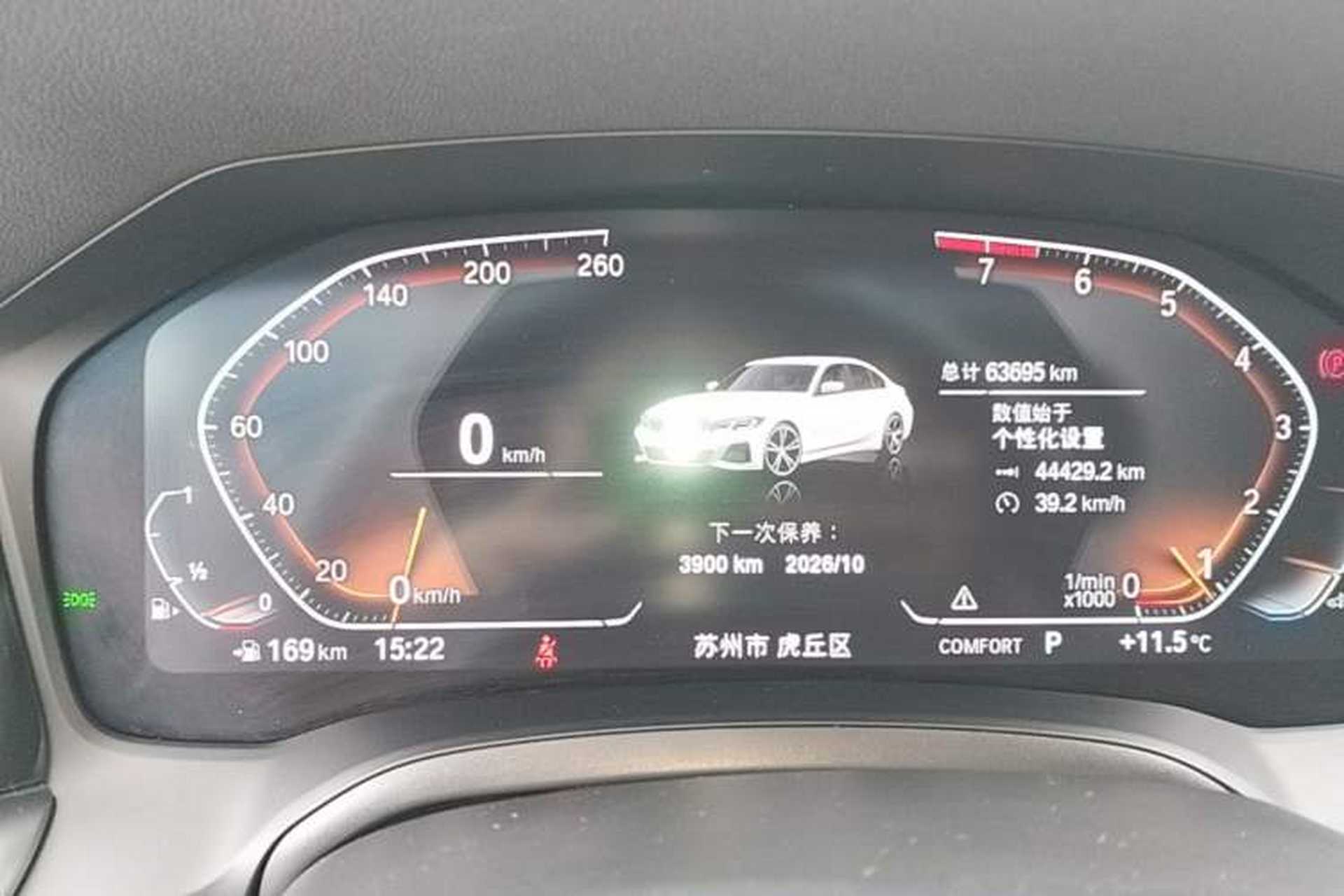 Used BMW 3 Series 2022 320Li M Sport Package Instrument Cluster