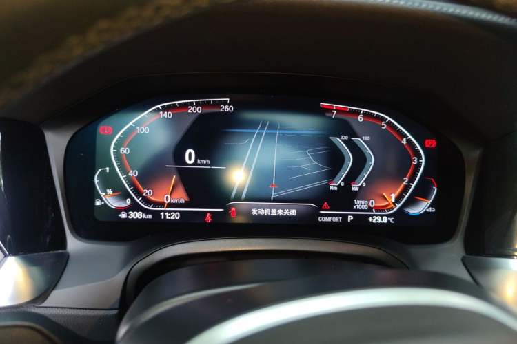 Used BMW 3 Series 2022 Restyled 325Li M Sport Night Edition Package Instrument Cluster