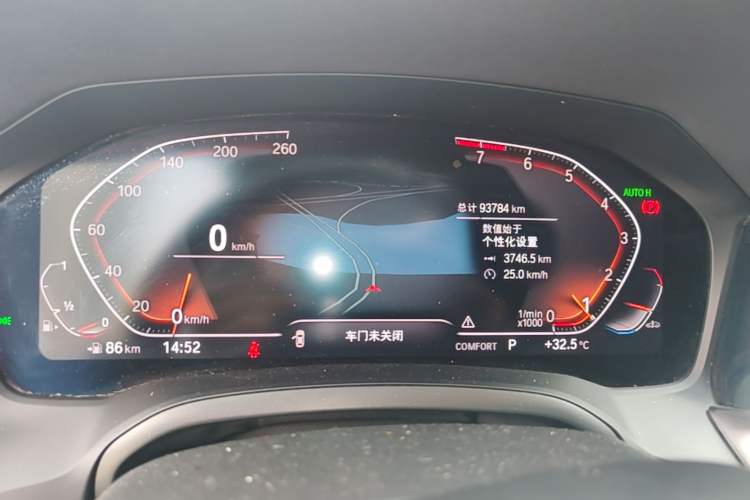 Used BMW 3 Series 2022 Updated 325Li M Sport Package Instrument Cluster