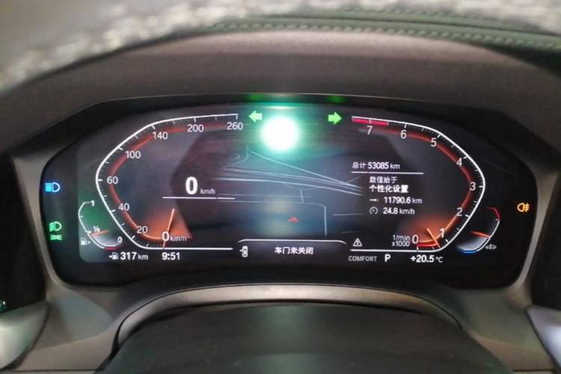 Used BMW 3 Series 2022 325Li M Sport Package Instrument Cluster