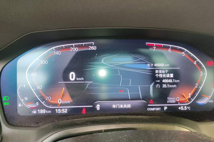 Used BMW 3 Series 2022 325Li M Sport Package Instrument Cluster