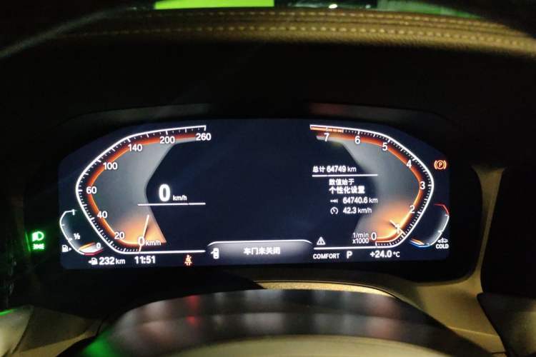 Used BMW 3 Series 2022 Updated 325Li M Sport Package Instrument Cluster