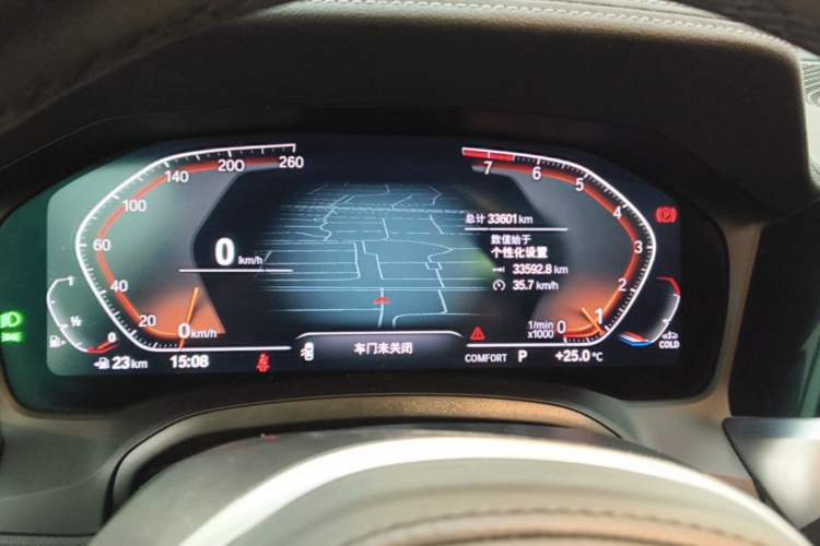 Used BMW 3 Series 2022 Updated 325Li M Sport Package Instrument Cluster