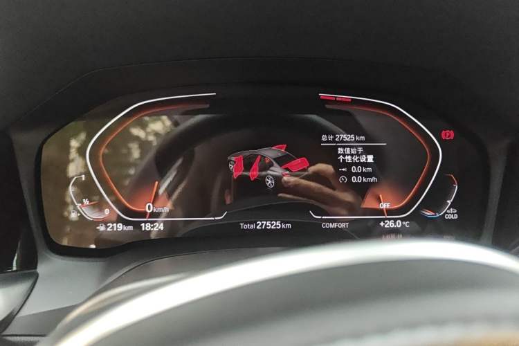Used BMW 3 Series 2022 Updated 325Li M Sport Package Instrument Cluster