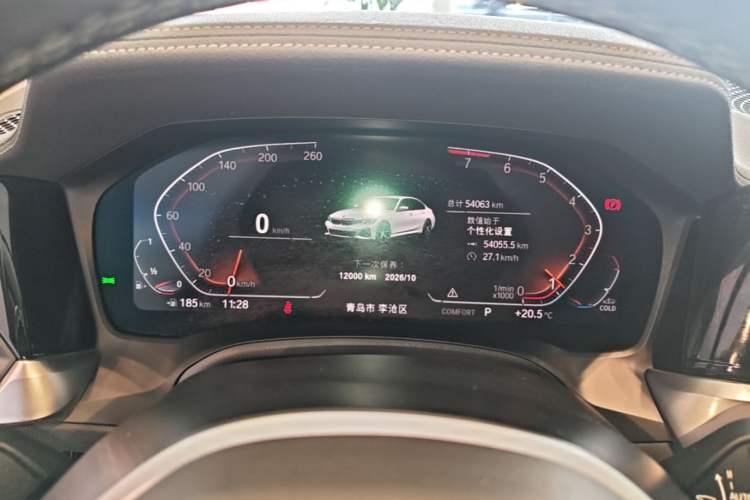 Used BMW 3 Series 2022 325i M Sport Night Edition Package Instrument Cluster