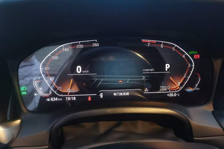 Used BMW 3 Series 2022 Updated 325i M Sport Package Instrument Cluster