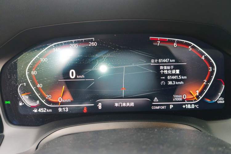 Used BMW 3 Series 2022 Updated 325Li M Sport Package Instrument Cluster