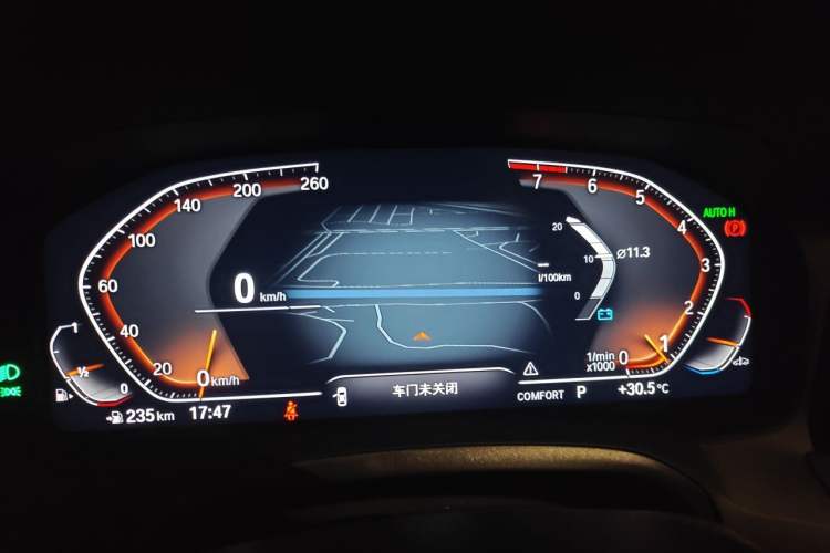 Used BMW 3 Series 2022 Updated 325Li M Sport Package Instrument Cluster