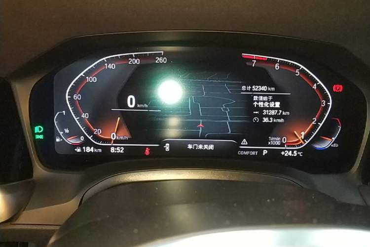 Used BMW 3 Series 2022 Restyled 325Li M Sport Night Edition Package Instrument Cluster