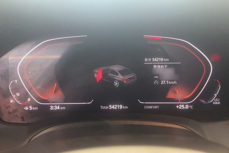 Used BMW 3 Series 2022 Updated 325Li M Sport Package Instrument Cluster