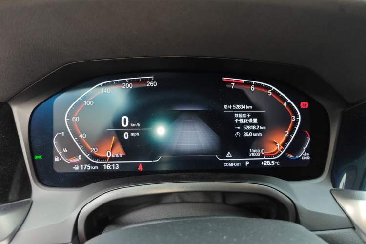 Used BMW 3 Series 2022 Revised 325i M Sport Night Edition Package Instrument Cluster