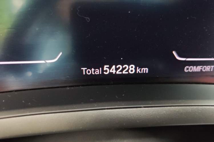 Used BMW 3 Series 2022 325i M Sport Package Odometer Close Up
