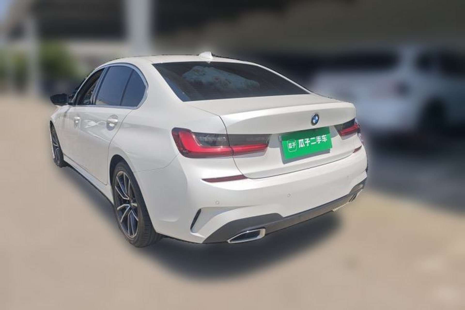 Used BMW 3 Series 2022 320Li M Sport Package Rear Left 45 Deg