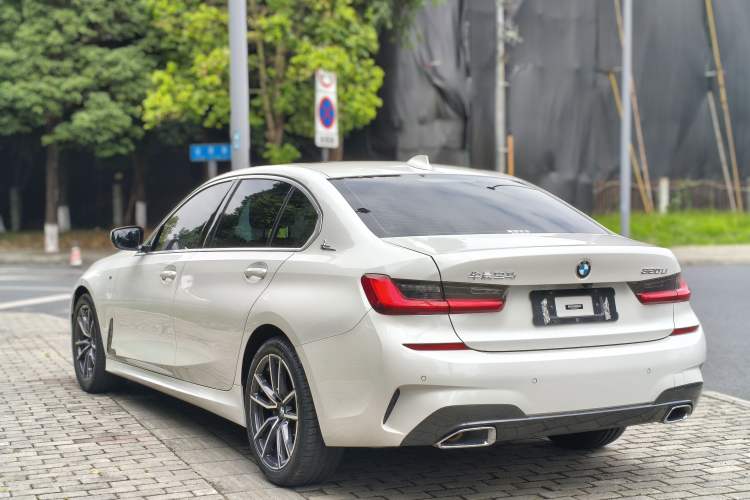 Used BMW 3 Series 2022 320Li M Sport Package Rear Left 45 Deg