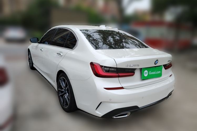 Used BMW 3 Series 2022 325Li M Sport Package Rear Left 45 Deg
