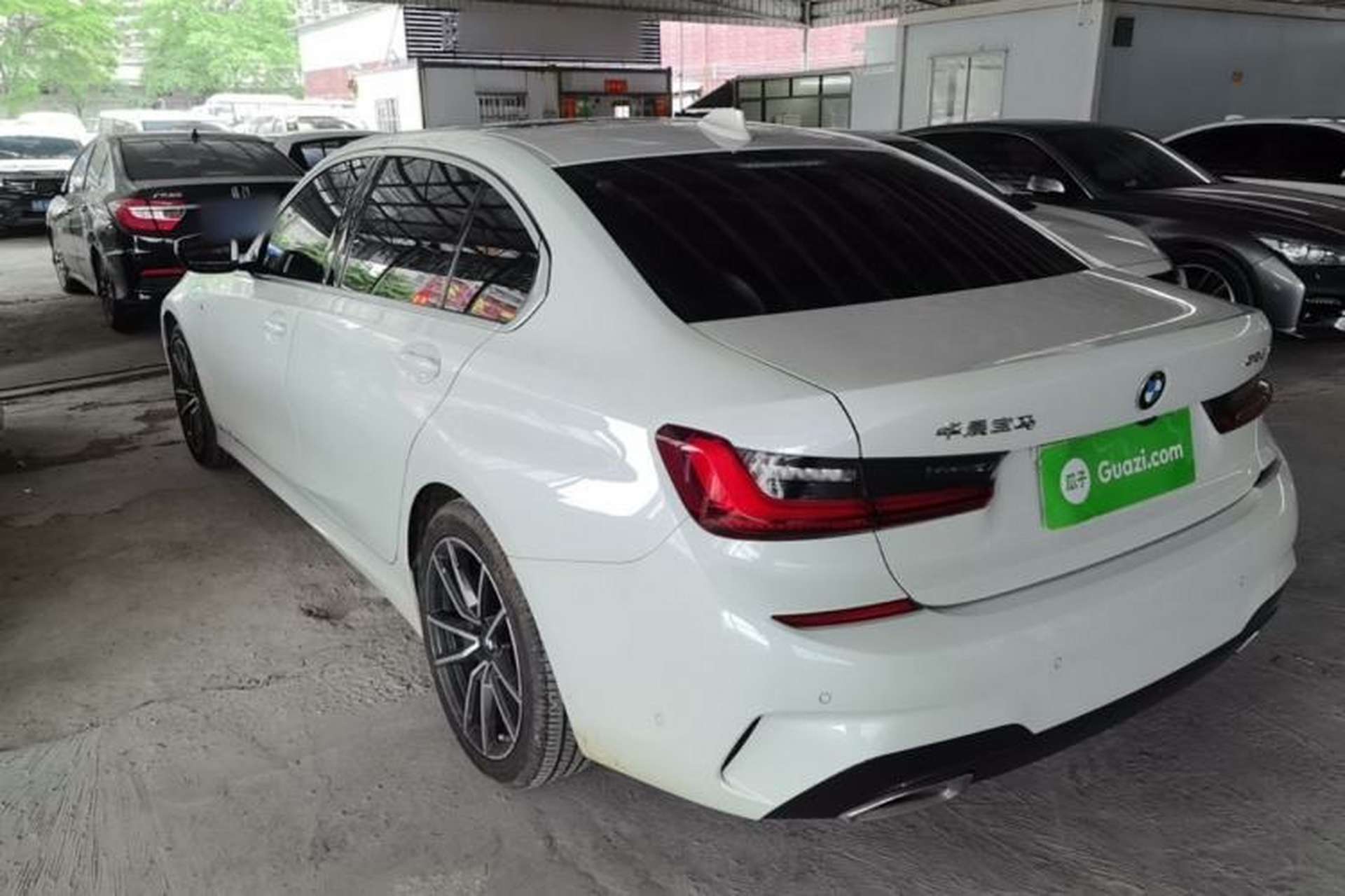 Used BMW 3 Series 2022 Updated 325Li M Sport Package Rear Left 45 Deg