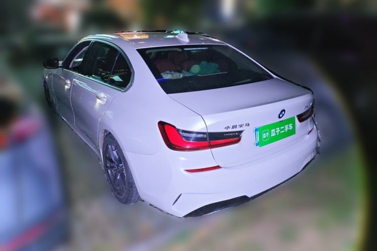 Used BMW 3 Series 2022 320Li M Sport Package Rear Left 45 Deg