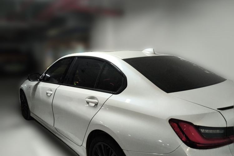 Used BMW 3 Series 2022 325Li M Sport Night Edition Package Rear Left 45 Deg
