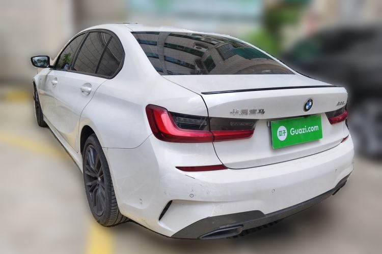 Used BMW 3 Series 2022 Restyled 325Li M Sport Night Edition Package Rear Left 45 Deg