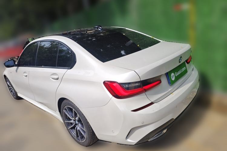 Used BMW 3 Series 2022 325Li M Sport Package Rear Left 45 Deg