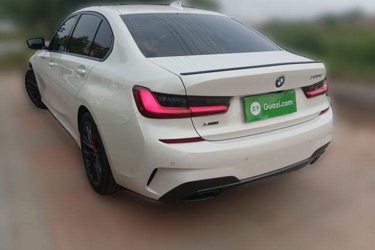 Used BMW 3 Series 2022 330Li xDrive M Sport Night Edition Package Rear Left 45 Deg