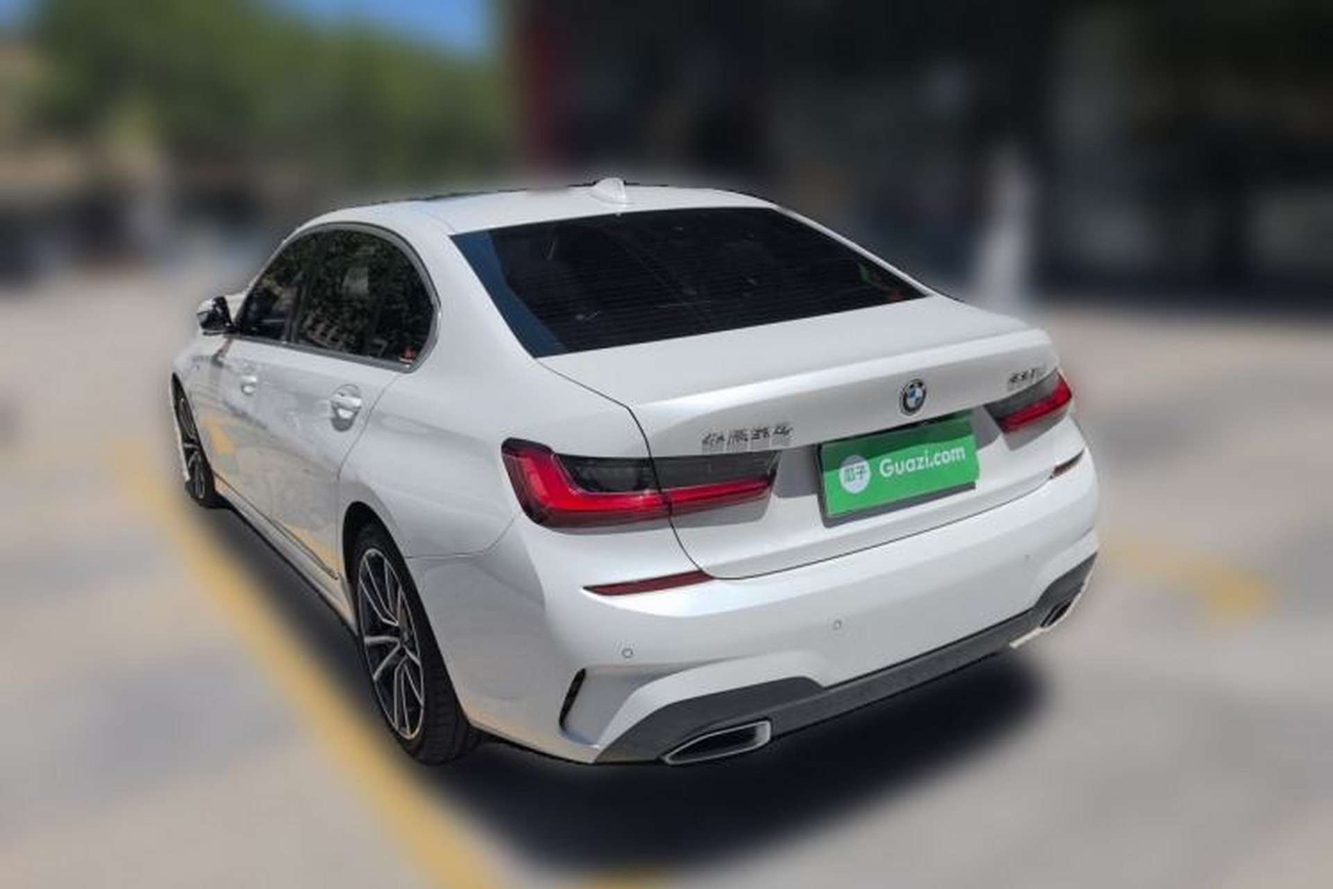 Used BMW 3 Series 2022 320Li M Sport Package Rear Left 45 Deg