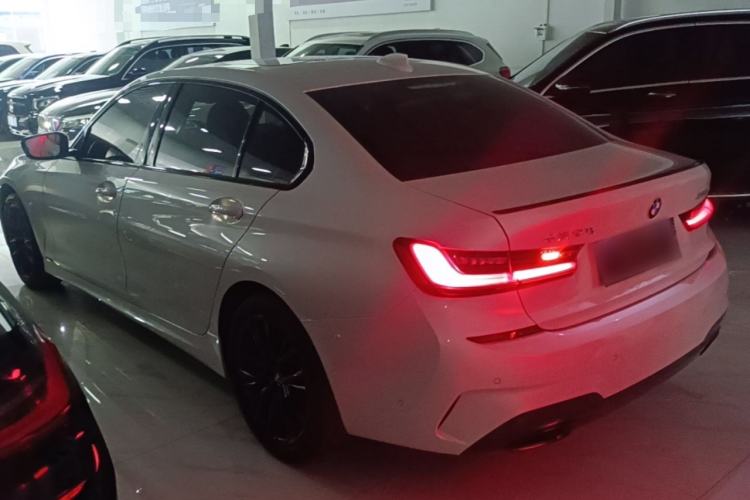 Used BMW 3 Series 2022 325Li M Sport Night Edition Package Rear Left 45 Deg