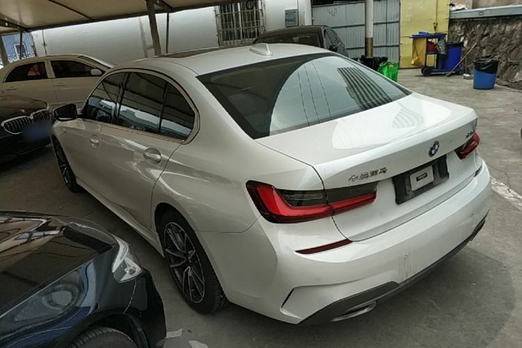 Used BMW 3 Series 2022 320Li M Sport Package Rear Left 45 Deg