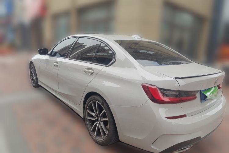 Used BMW 3 Series 2022 320Li M Sport Package Rear Left 45 Deg