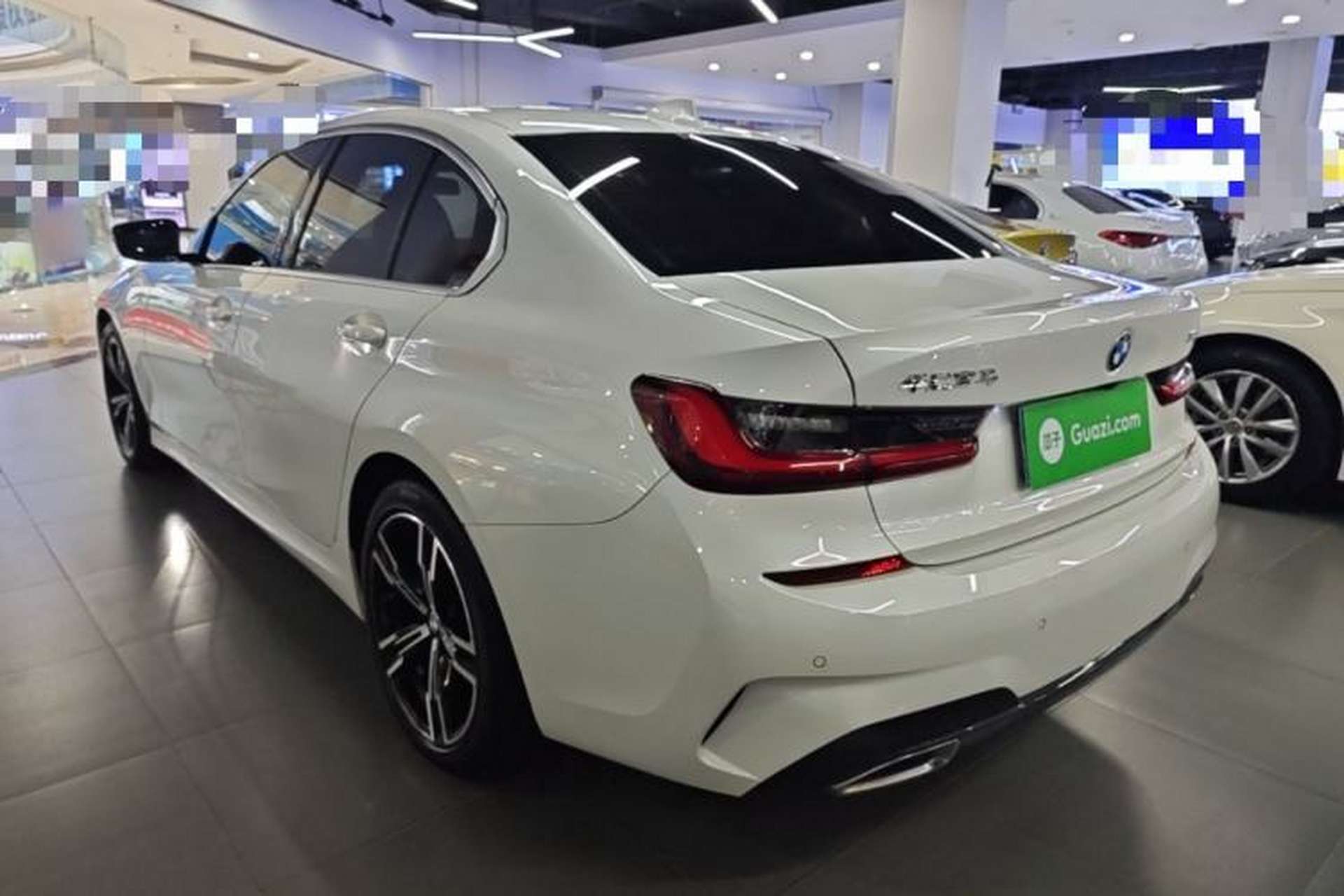 Used BMW 3 Series 2022 325i M Sport Package Rear Left 45 Deg