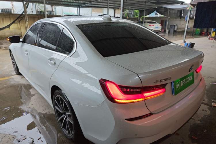 Used BMW 3 Series 2022 325Li M Sport Package Rear Left 45 Deg