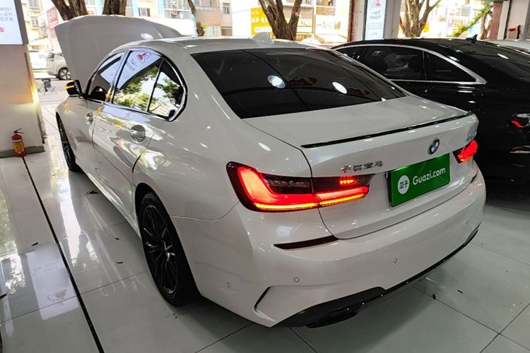 Used BMW 3 Series 2022 325Li M Sport Night Edition Package Rear Left 45 Deg