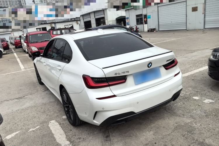 Used BMW 3 Series 2022 325Li M Sport Night Edition Package Rear Left 45 Deg