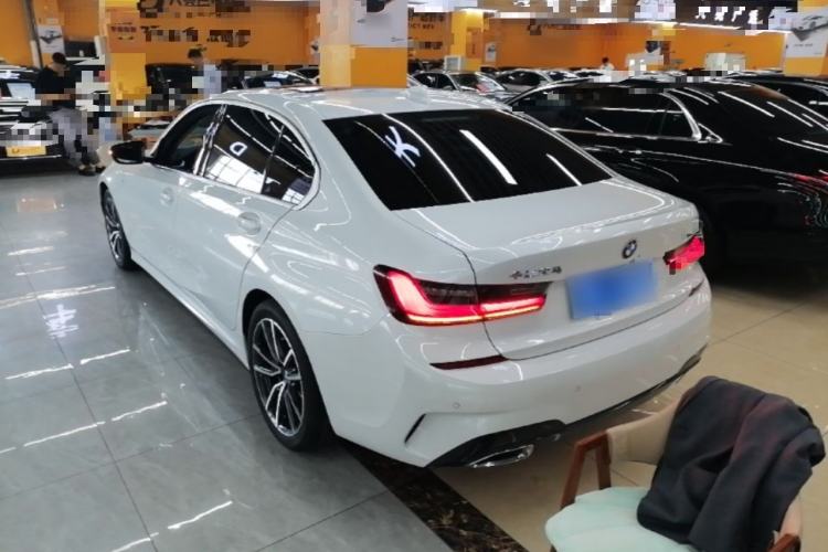 Used BMW 3 Series 2022 325Li M Sport Package Rear Left 45 Deg