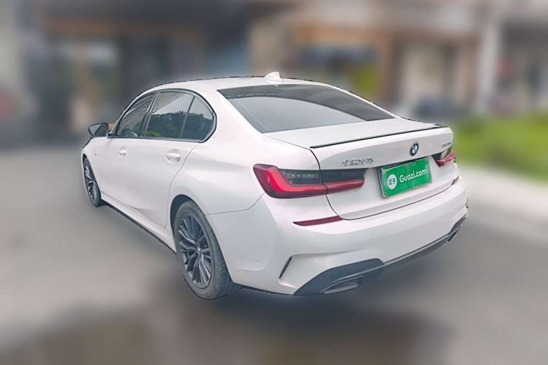 Used BMW 3 Series 2022 325Li M Sport Night Edition Package Rear Left 45 Deg