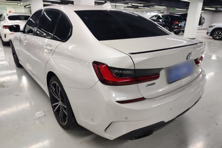 Used BMW 3 Series 2022 330Li xDrive M Sport Night Edition Package Rear Left 45 Deg