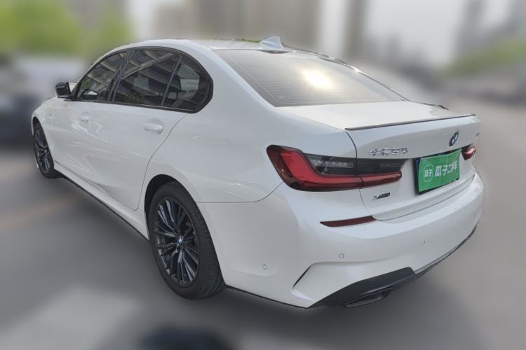 Used BMW 3 Series 2022 330Li xDrive M Sport Night Edition Package Rear Left 45 Deg