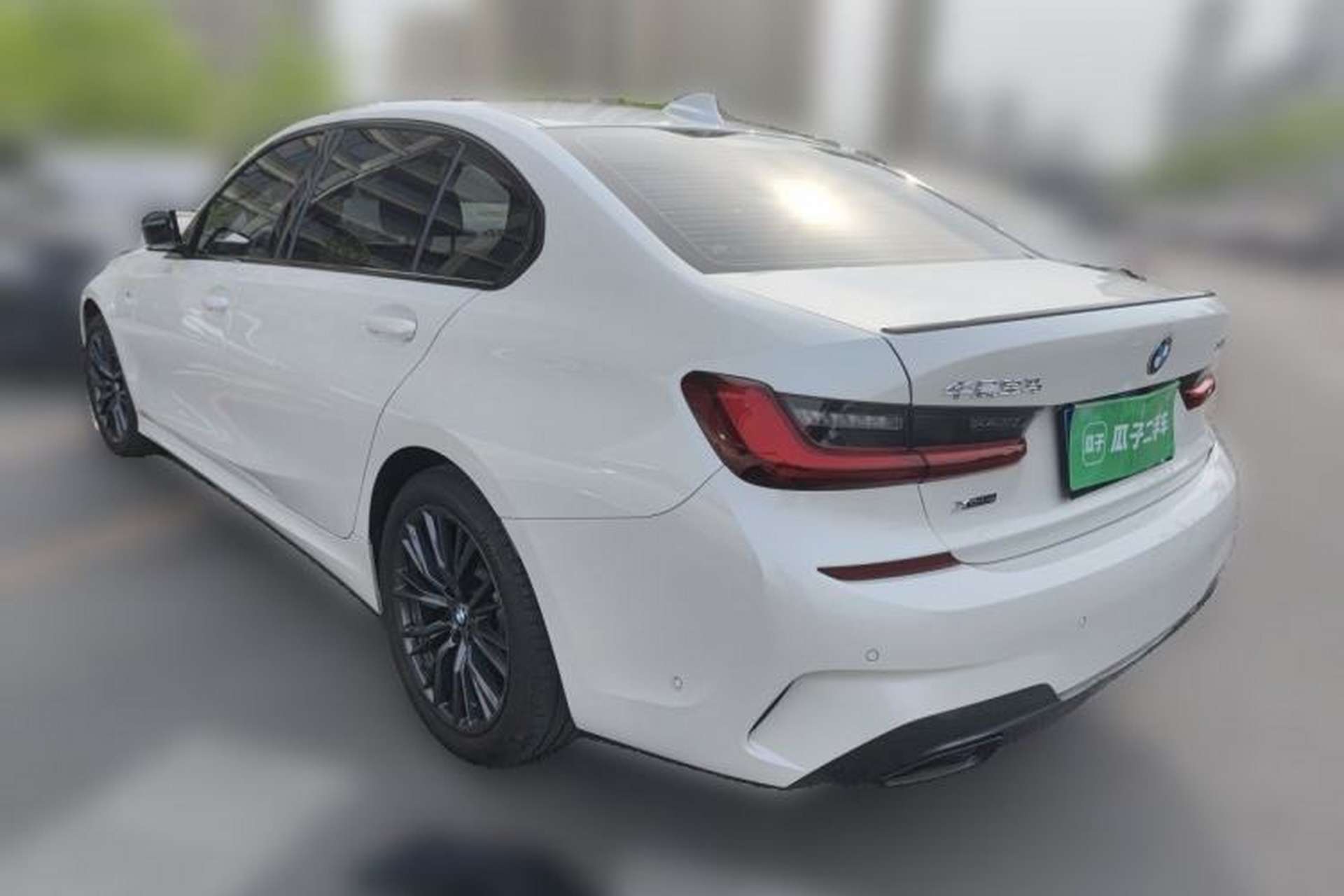 Used BMW 3 Series 2022 330Li xDrive M Sport Night Edition Package Rear Left 45 Deg