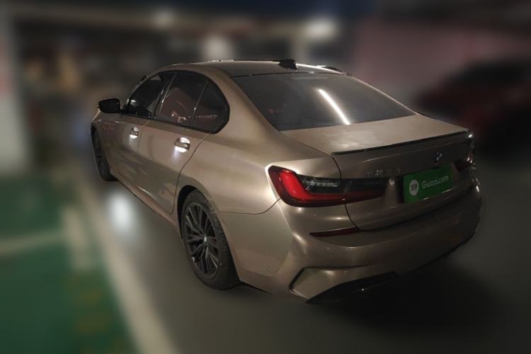 Used BMW 3 Series 2022 325i M Sport Night Edition Package Rear Left 45 Deg