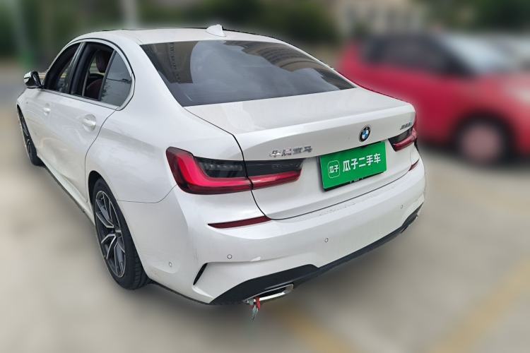 Used BMW 3 Series 2022 325Li M Sport Package Rear Left 45 Deg