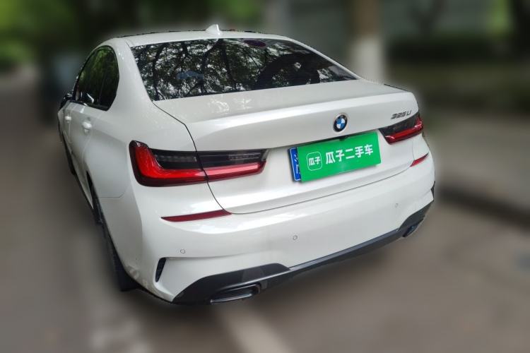 Used BMW 3 Series 2022 Restyled 325Li M Sport Night Edition Package Rear Left 45 Deg